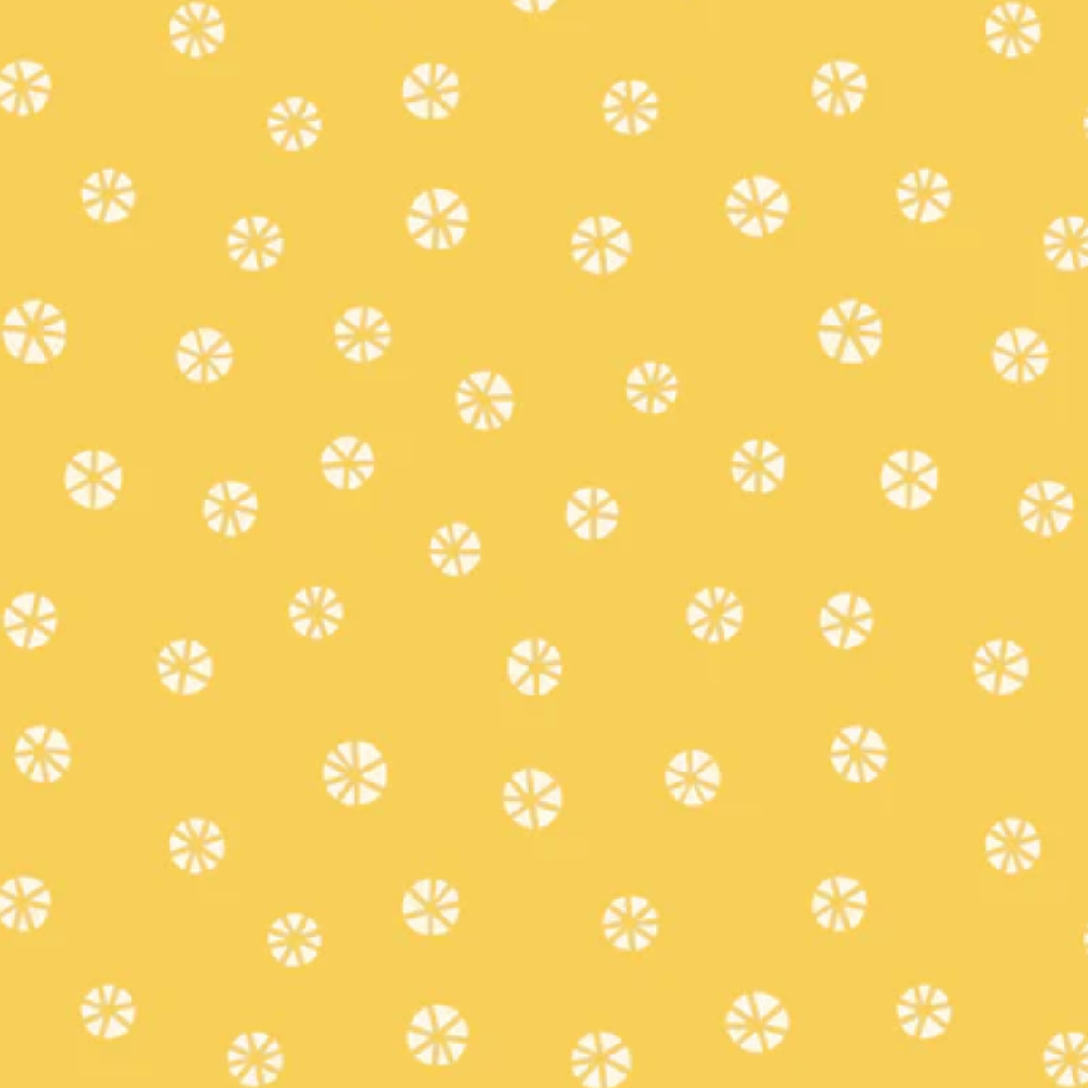 Cloud 9 Fabrics Snow Friends Snow Fall Yellow