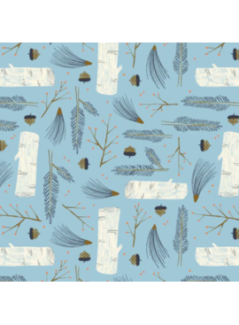Cloud 9 Fabrics Snow Friends Frosty Forest