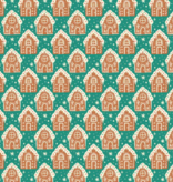 Cloud 9 Fabrics Bright Holiday Prize-Winning Gingerbread Houses