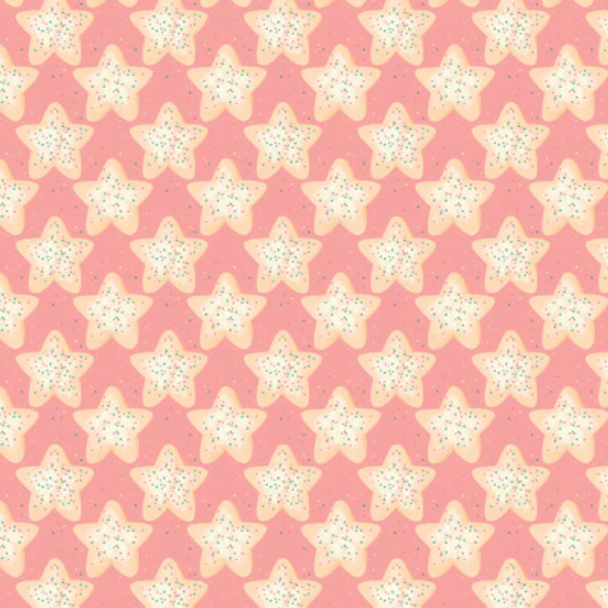Cloud 9 Fabrics Bright Holiday Grandma's Sugar Cookies