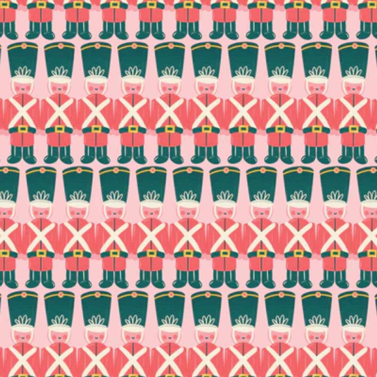 Cloud 9 Fabrics Bright Holiday Heirloom Toy Soldiers