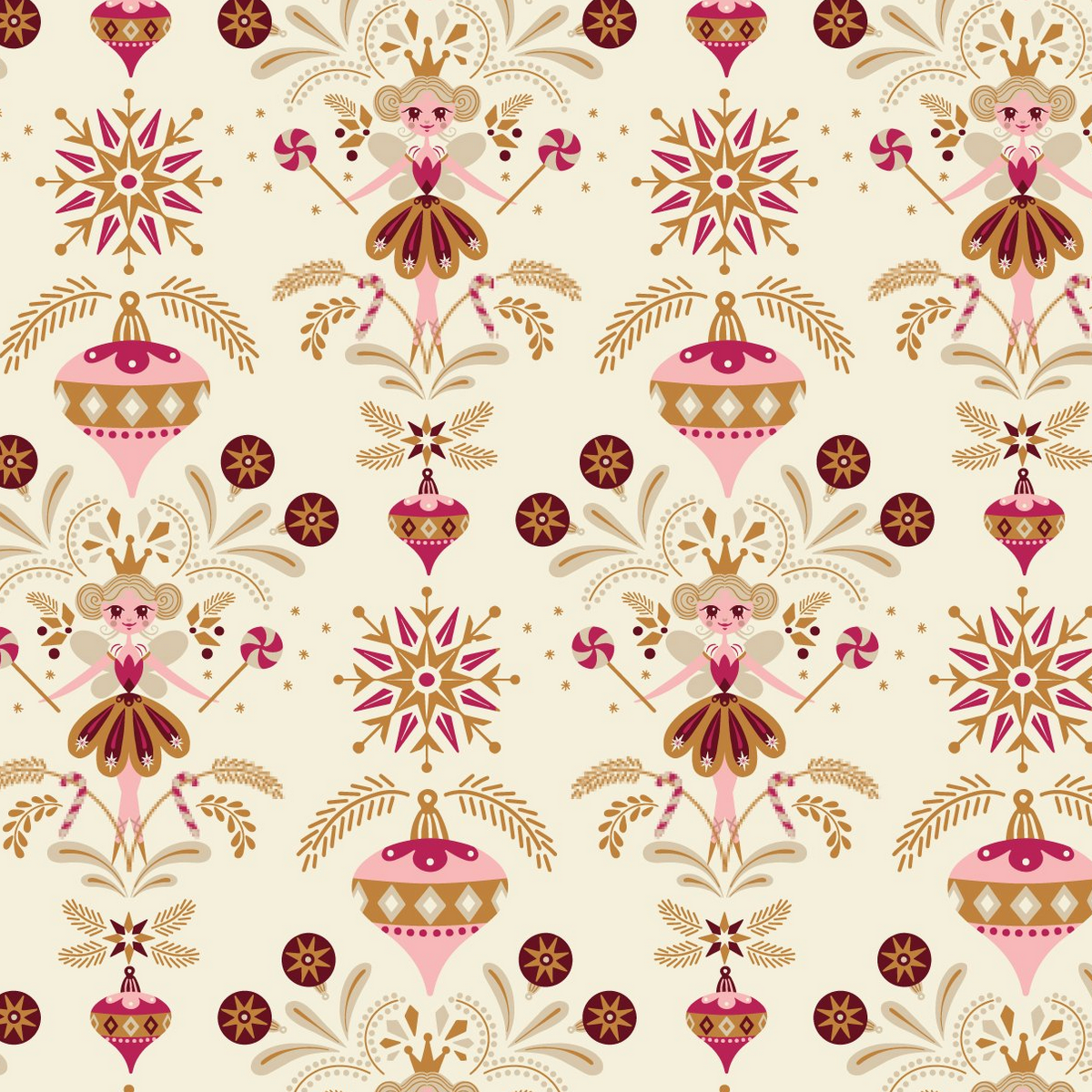 Felicity Fabrics SALE Winter Whispers Little Doll