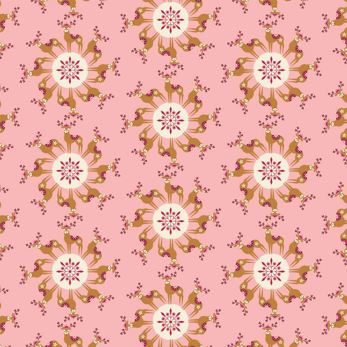 Felicity Fabrics SALE Winter Whispers Reindeer
