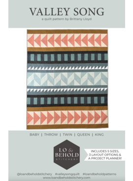 Lo & Behold Stitchery Lo & Behold Stitchery Valley Song Quilting Pattern