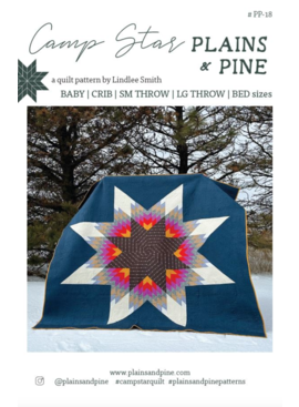 Plains and Pine SALE Plains and Pine Camp Star Quilt Pattern