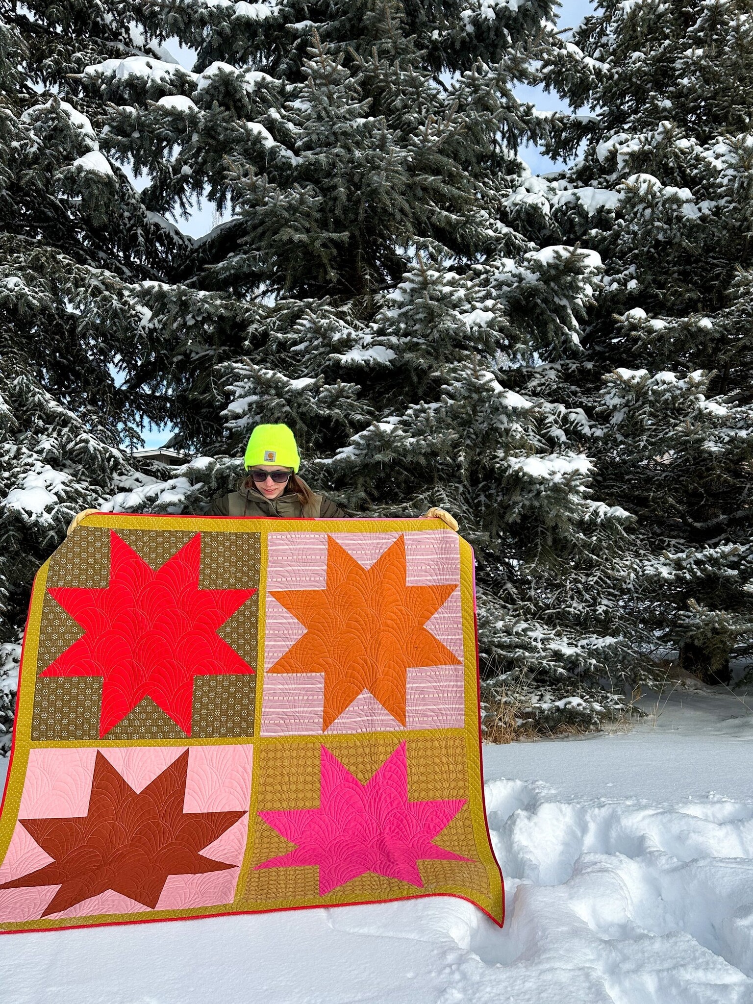 Plains and Pine Plains and Pine Y Not Star Quilt Pattern