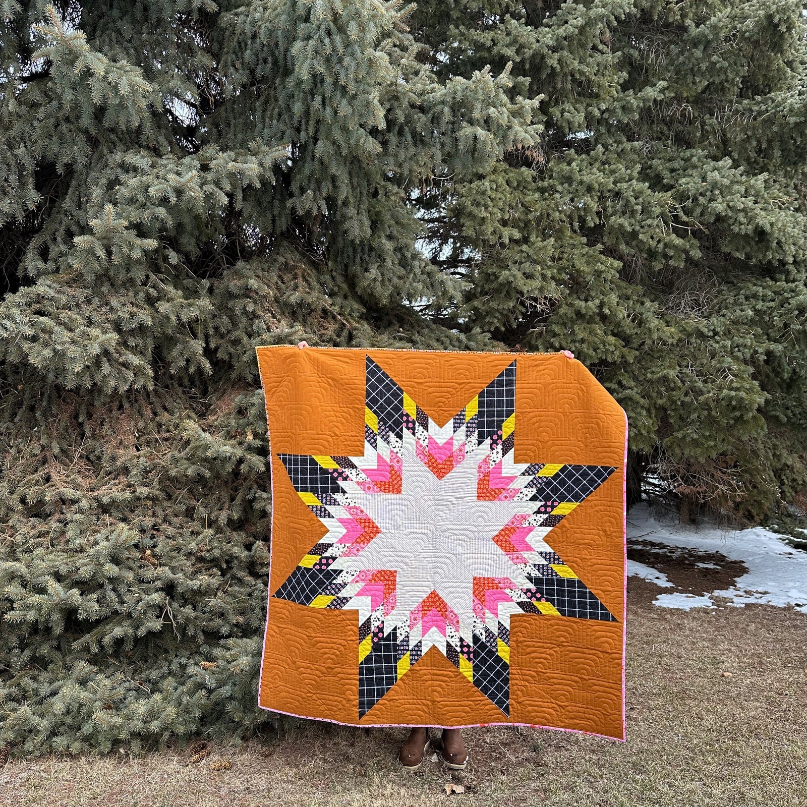 Plains and Pine Plains and Pine Camp Star Quilt Pattern