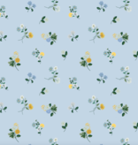 Cotton + Steel Rifle Paper Co. Dahlia Ditsy Dahlia Blue