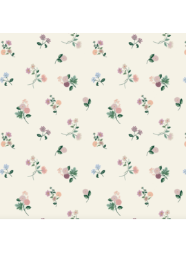 Cotton + Steel Rifle Paper Co. Dahlia Ditsy Dahlia Cream