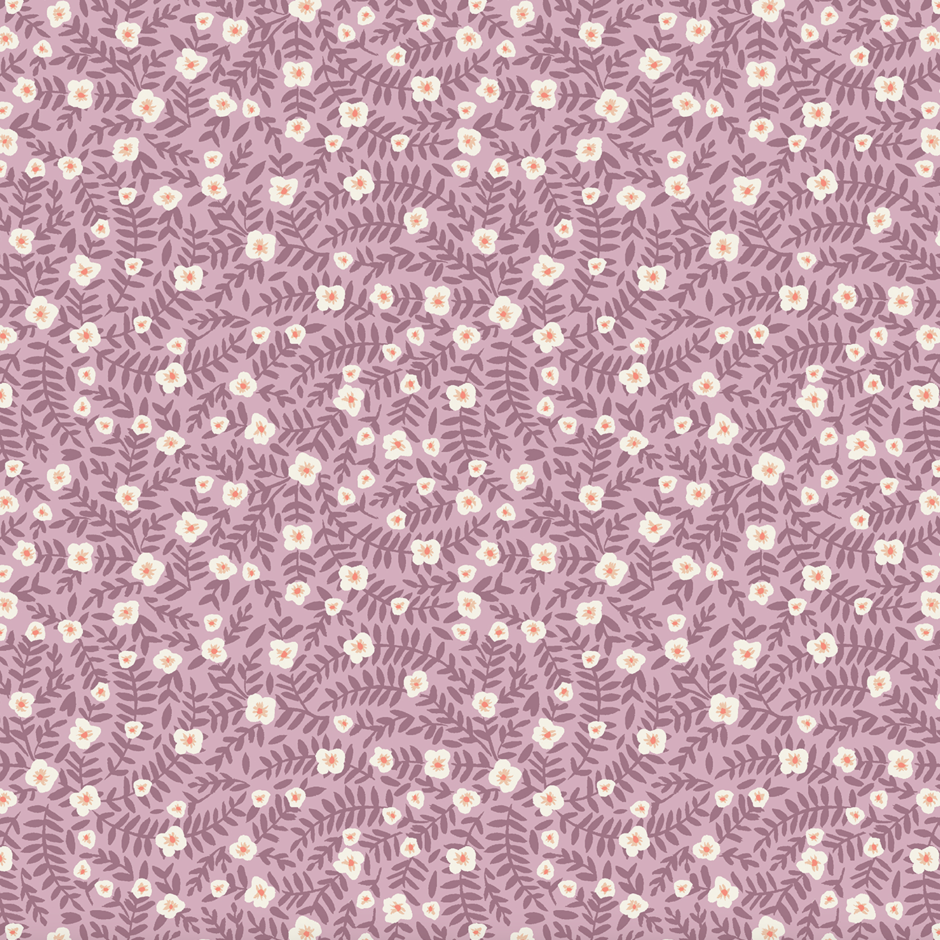 Cotton + Steel Rifle Paper Co. Dahlia Elodie Lilac
