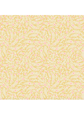 Cotton + Steel Rifle Paper Co. Dahlia Elodie Yellow