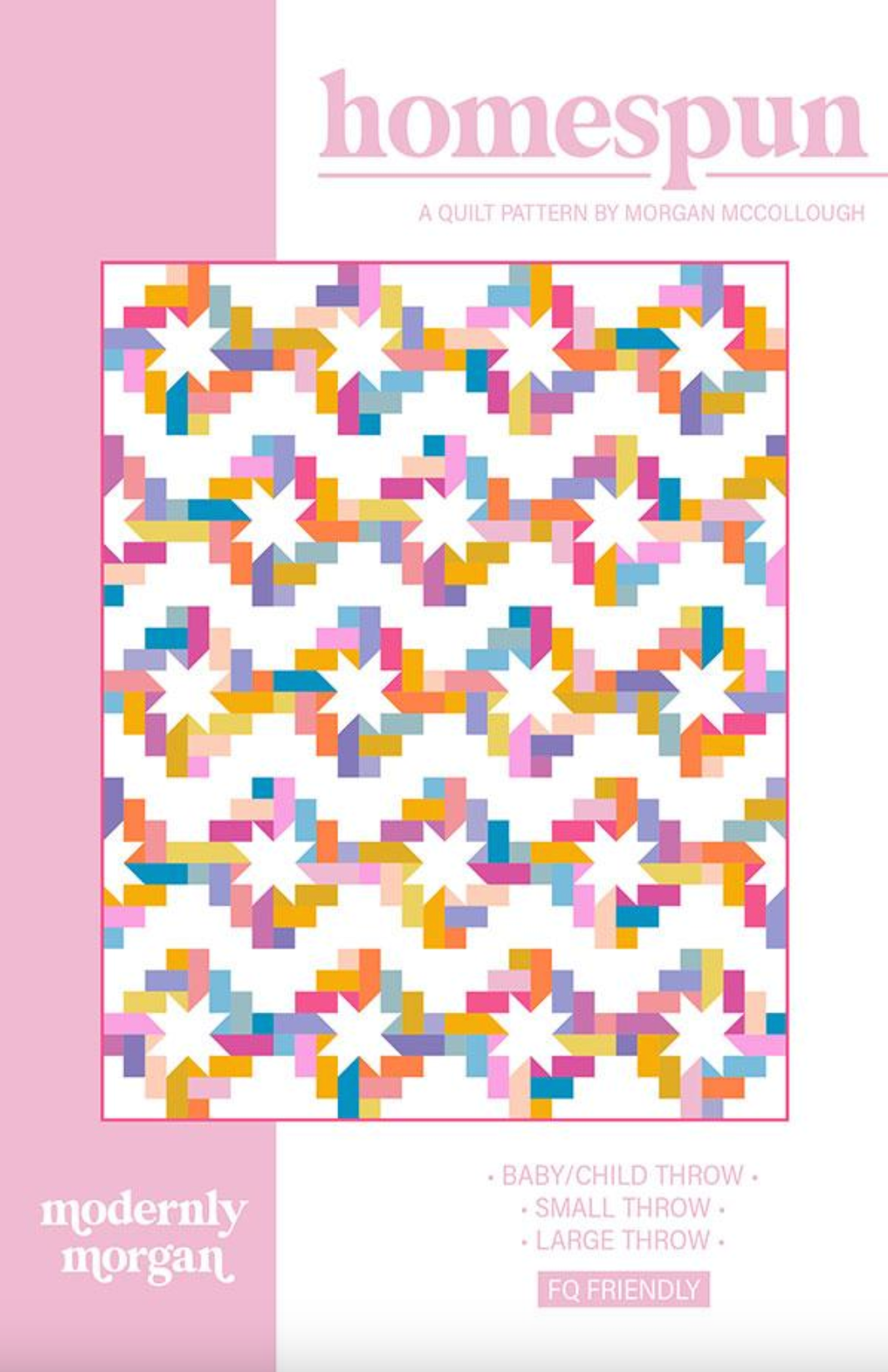 Plains and Pine Modernly Morgan Homespun Quilt Pattern
