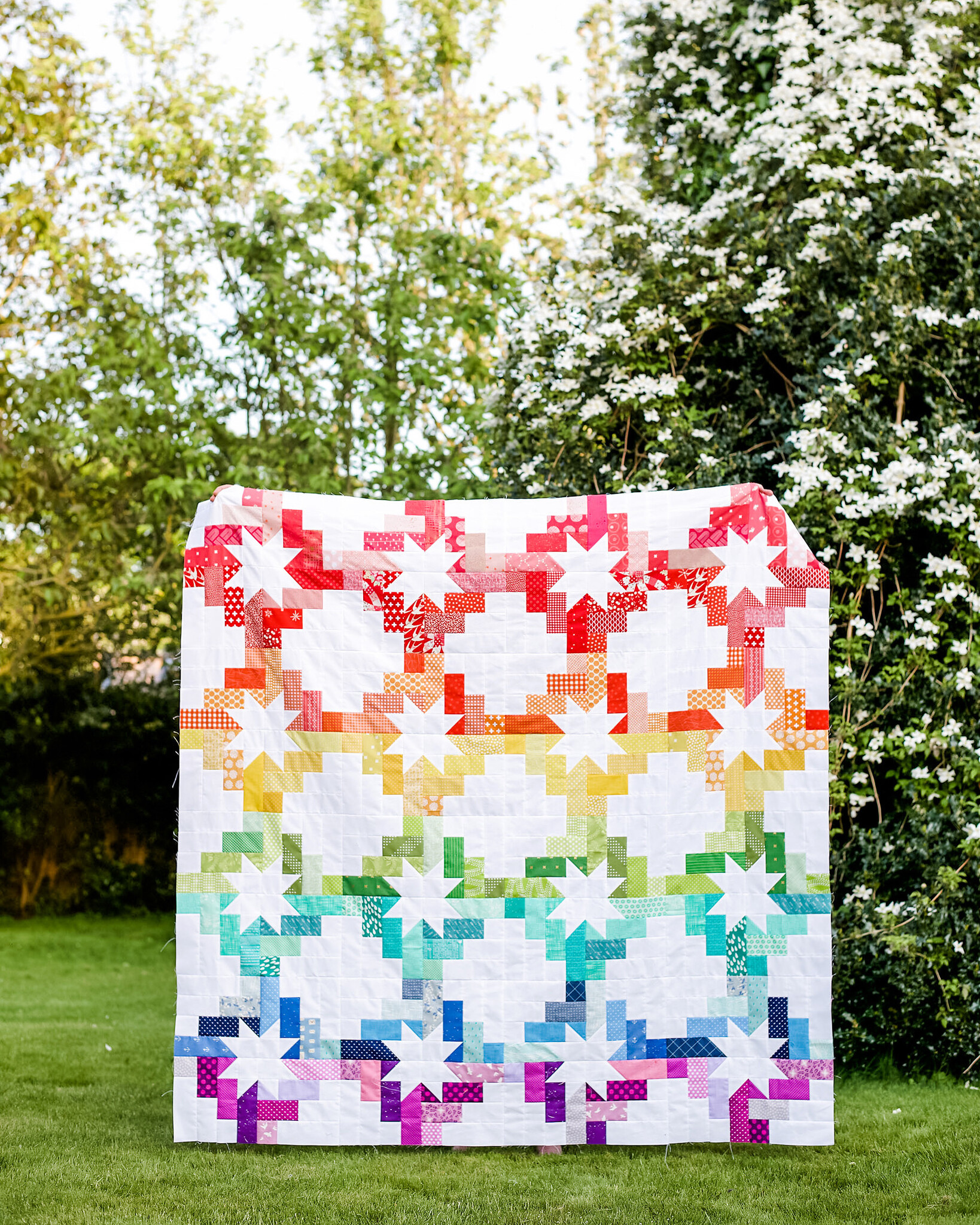 Plains and Pine Modernly Morgan Homespun Quilt Pattern