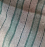Atelier VingtSept SALE Atelier VigntSept Viscose Plumetis Luana Aqua and White