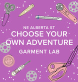 Amy Karol Garment Lab: Choose Your Own Adventure, Mondays, September 22nd, 29th, & October 6th, 6pm-9pm