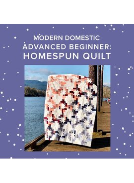 Courtney Zerizef CLASS IN SESSION! Sundays, September 14th, 21st, 28th, October 5th, & 12th, 2pm-4:30pm - Advanced Beginner Quilt Class: Homespun Quilt