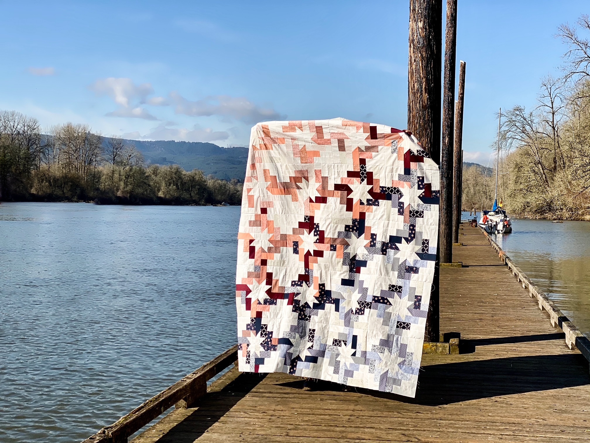 Courtney Zerizef Advanced Beginner Quilt Class: Homespun Quilt, Saturday, September 20th, 2pm-4:30pm & Sundays, September 21st, 28th, & October 5th, 2pm-4:30pm