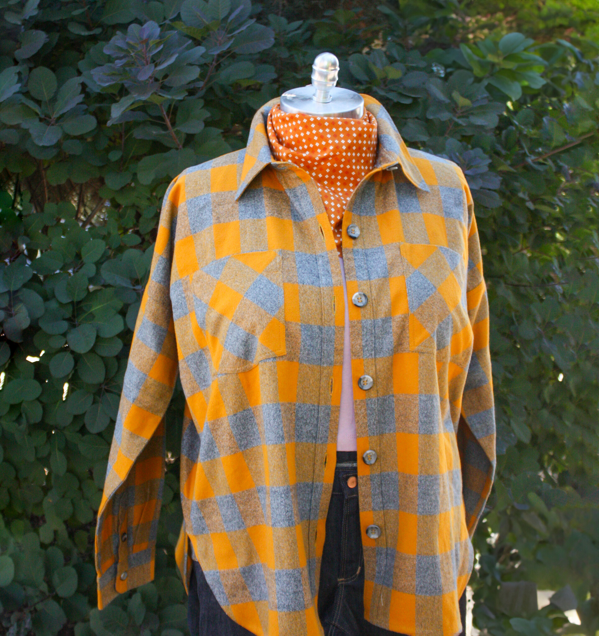 Lori Caldwell Advanced Beginner: Self-Drafted Buttoned Shirt, Thursdays, September 4th, 5pm-8pm & September 11th & 18th, 5pm-9pm