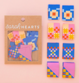 Sarah Hearts Sarah Hearts Then Came June Quilt Block Labels