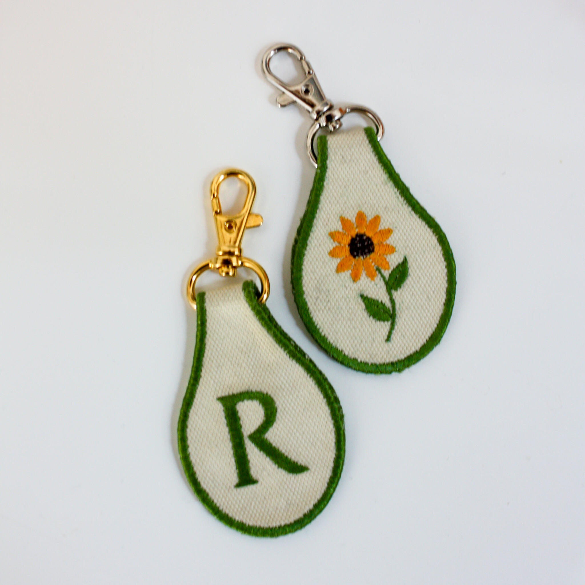 Rachel Halse Machine Embroidery: Customized Sunflower Keychain, Sunday, September 14th, 10am-12:30pm