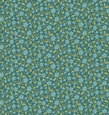 Andover Heartland Hearts and Flowers Dark Teal