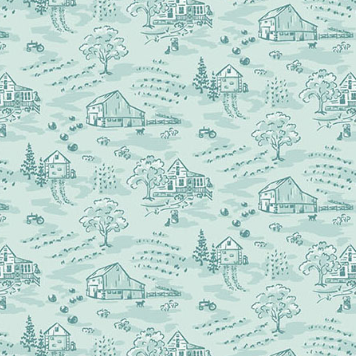 Andover Heartland Little Toile Cloud