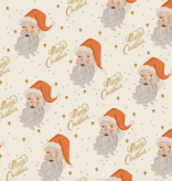 Rifle Paper Co SALE Holiday Classics Santa Cream Metallic
