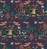 Rifle Paper Co Holiday Classics Nativity Navy Metallic Gold