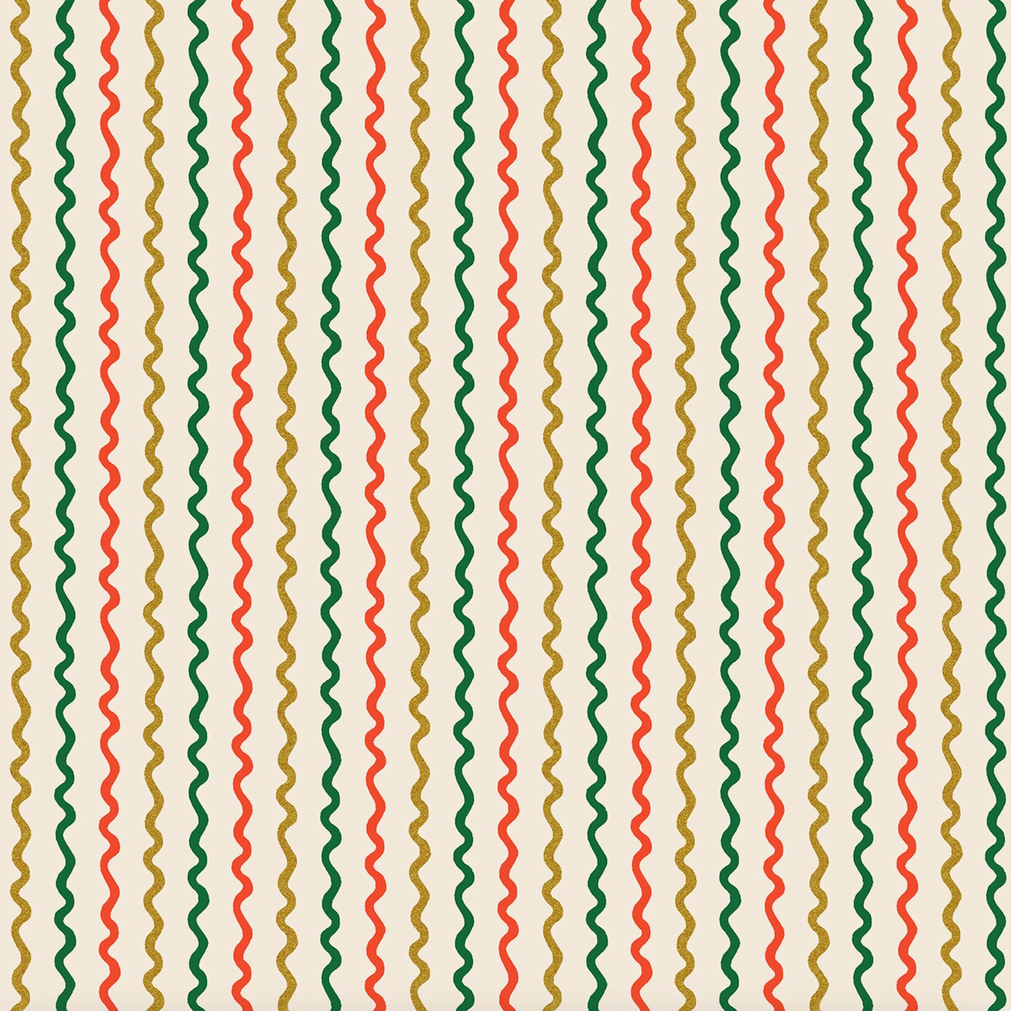 Rifle Paper Co Rifle Paper Co. Basics Ribbon Stripe Cream Metallic