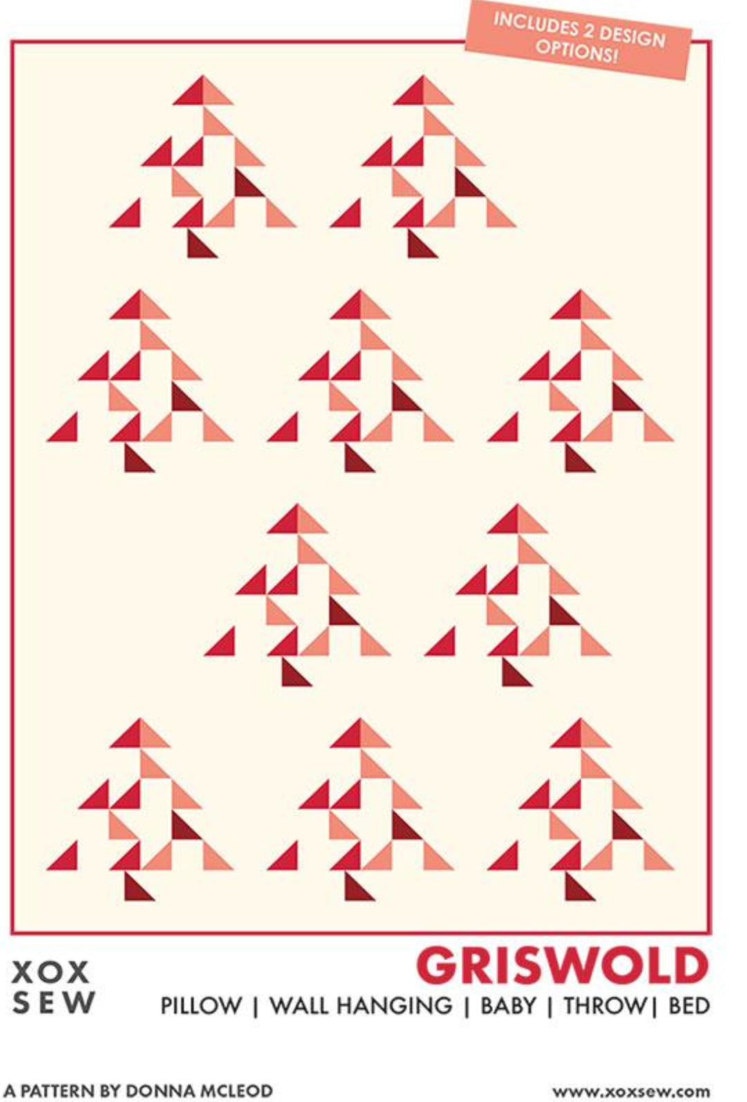 XOXSEW Griswold Quilt Pattern