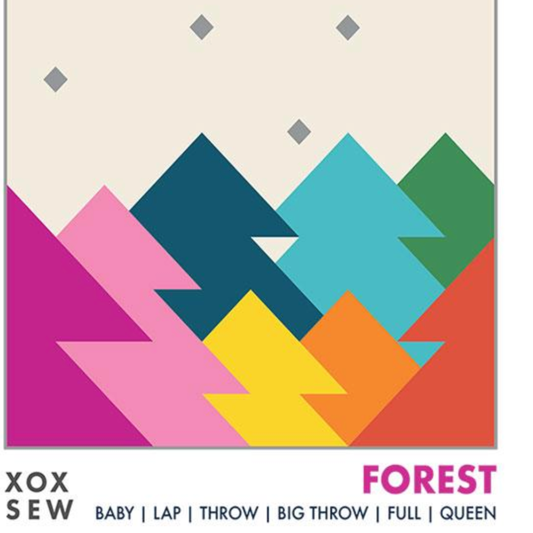 XOXSEW Forest Quilt Pattern