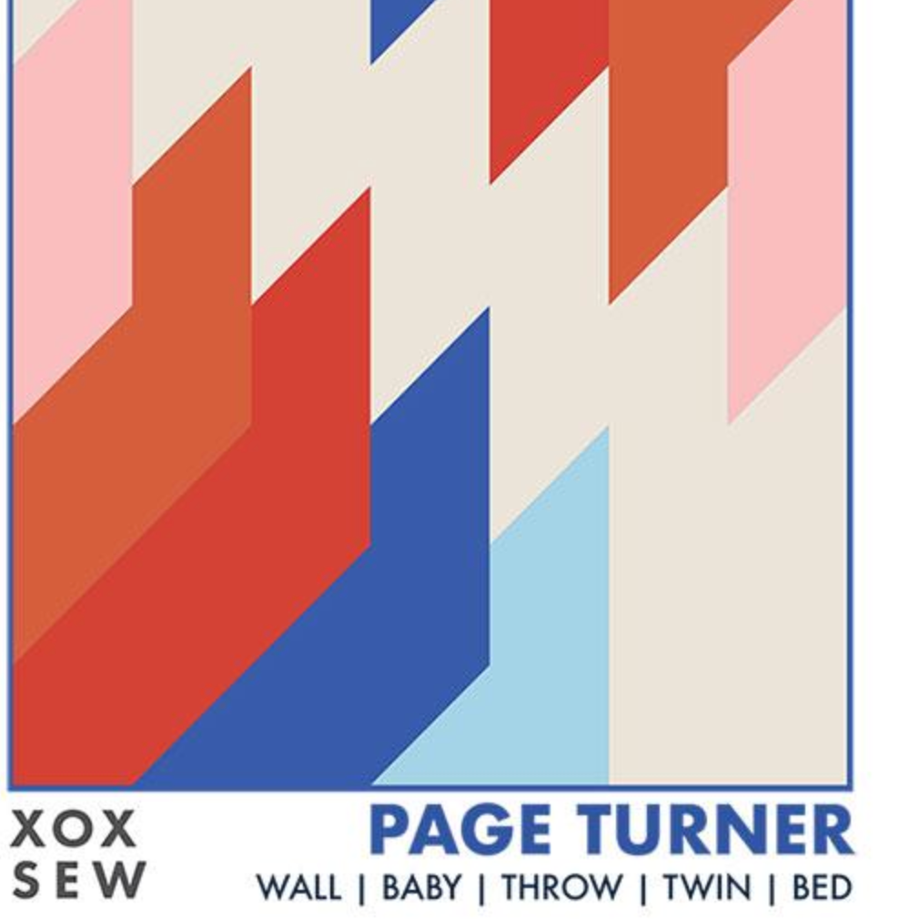 XOXSEW Page Turner Quilt Pattern