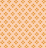 Ruby Star Society Geometry Dots Creamsicle