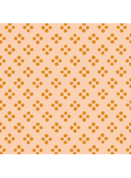 Ruby Star Society Geometry Dots Creamsicle