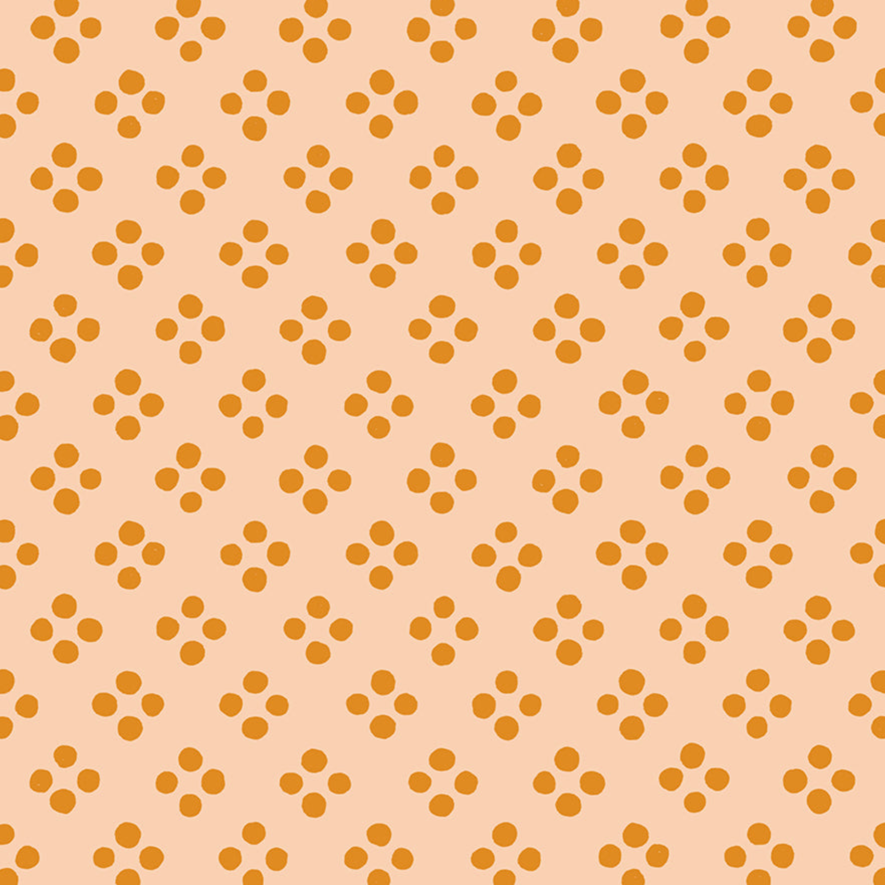 Ruby Star Society Geometry Dots Creamsicle