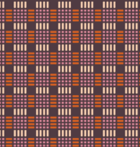 Ruby Star Society Geometry Weaving Eggplant
