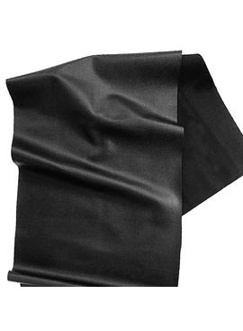 Sewhungryhippie Moonglow Faux Leather Black Precut 18"x54"