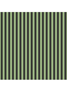 Cotton + Steel Rifle Paper Co. Halloween Cabana Stripe Green