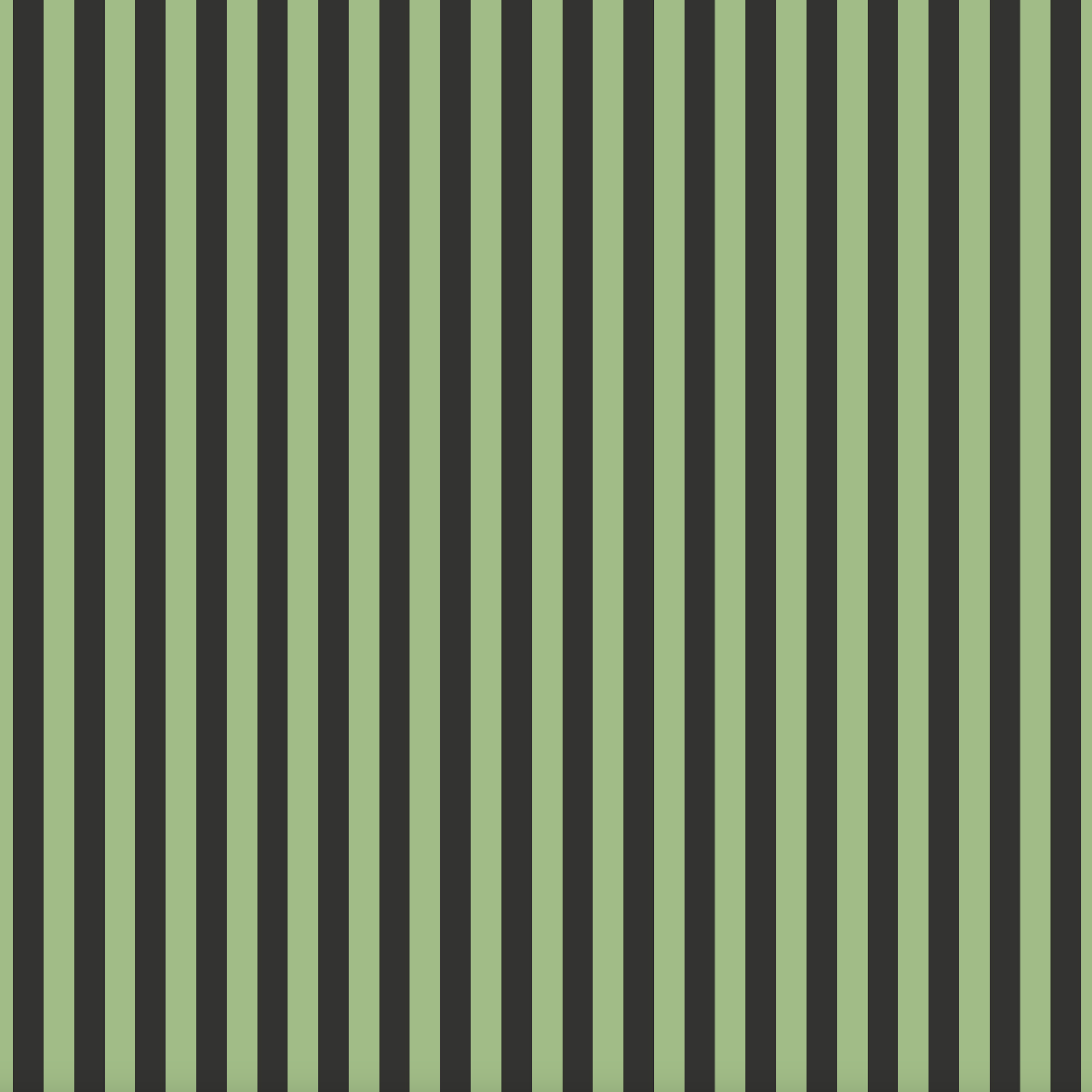 Cotton + Steel Rifle Paper Co. Halloween Cabana Stripe Green
