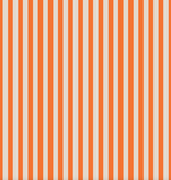 Cotton + Steel Rifle Paper Co. Halloween Cabana Stripe Orange