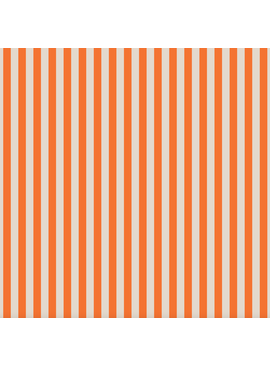 Cotton + Steel Rifle Paper Co. Halloween Cabana Stripe Orange