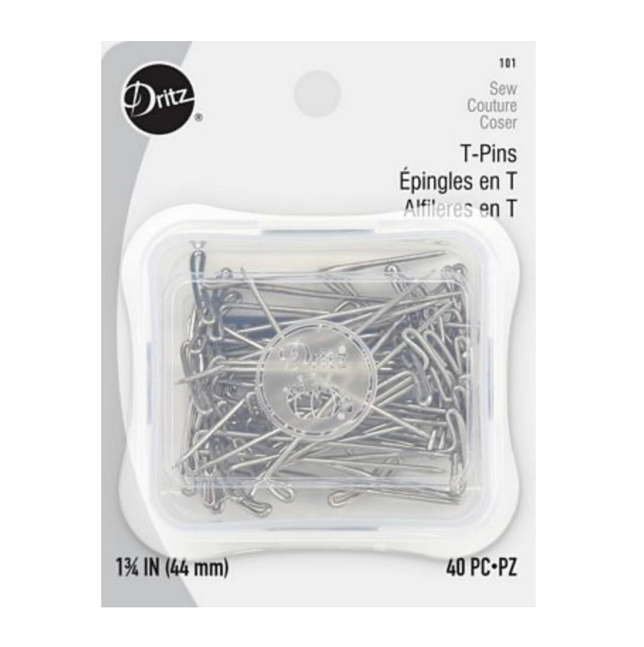Dritz Dritz T-pins 1-3/4in 40pc