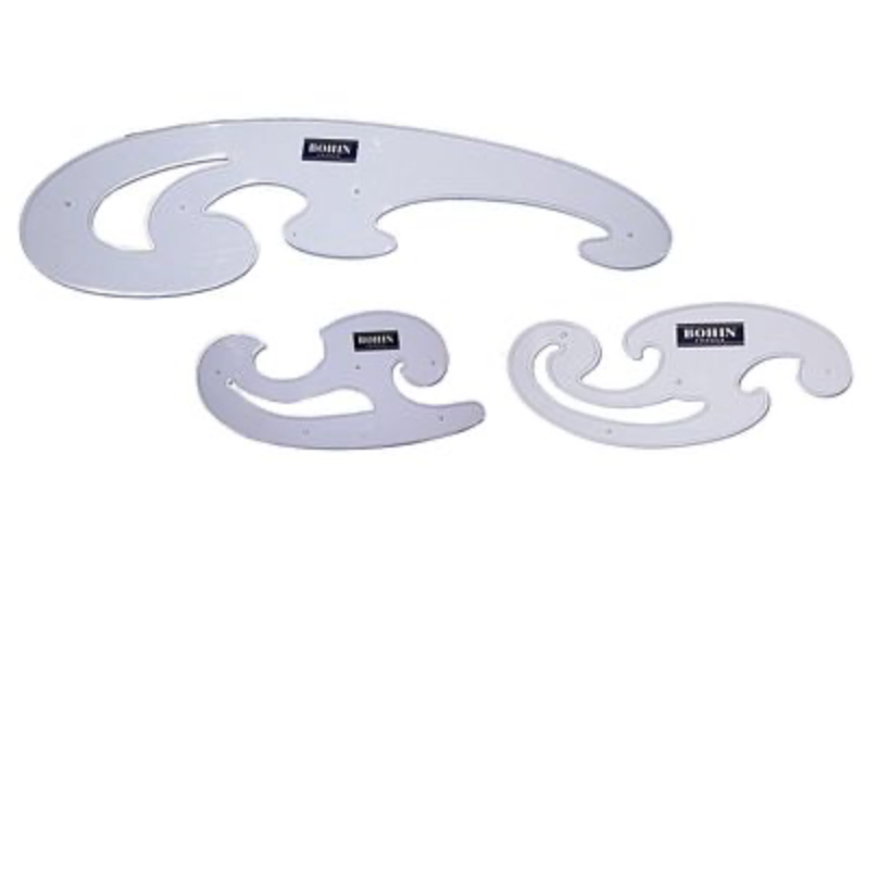Bohin France French Curve Rulers