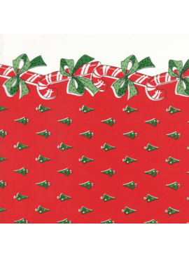 Moda 16" Toweling Candy Canes Red