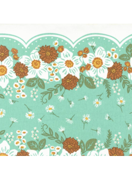 Moda 16" Toweling Classic Retro Country Flowers
