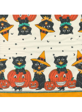 Moda 16" Toweling Classic Holiday Meow
