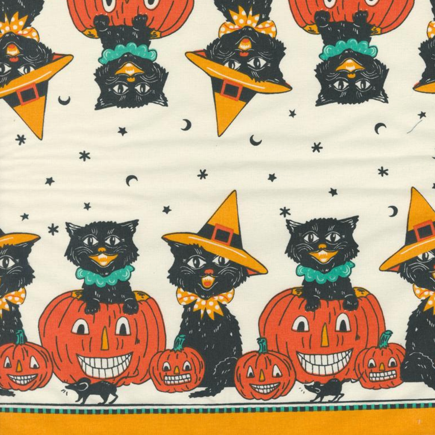 Moda 16" Toweling Classic Holiday Meow