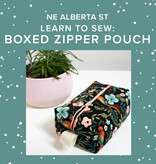Colleen Connolly Learn to Sew: Boxed Zipper Pouch, Friday, October 17th, 4pm-7:30pm