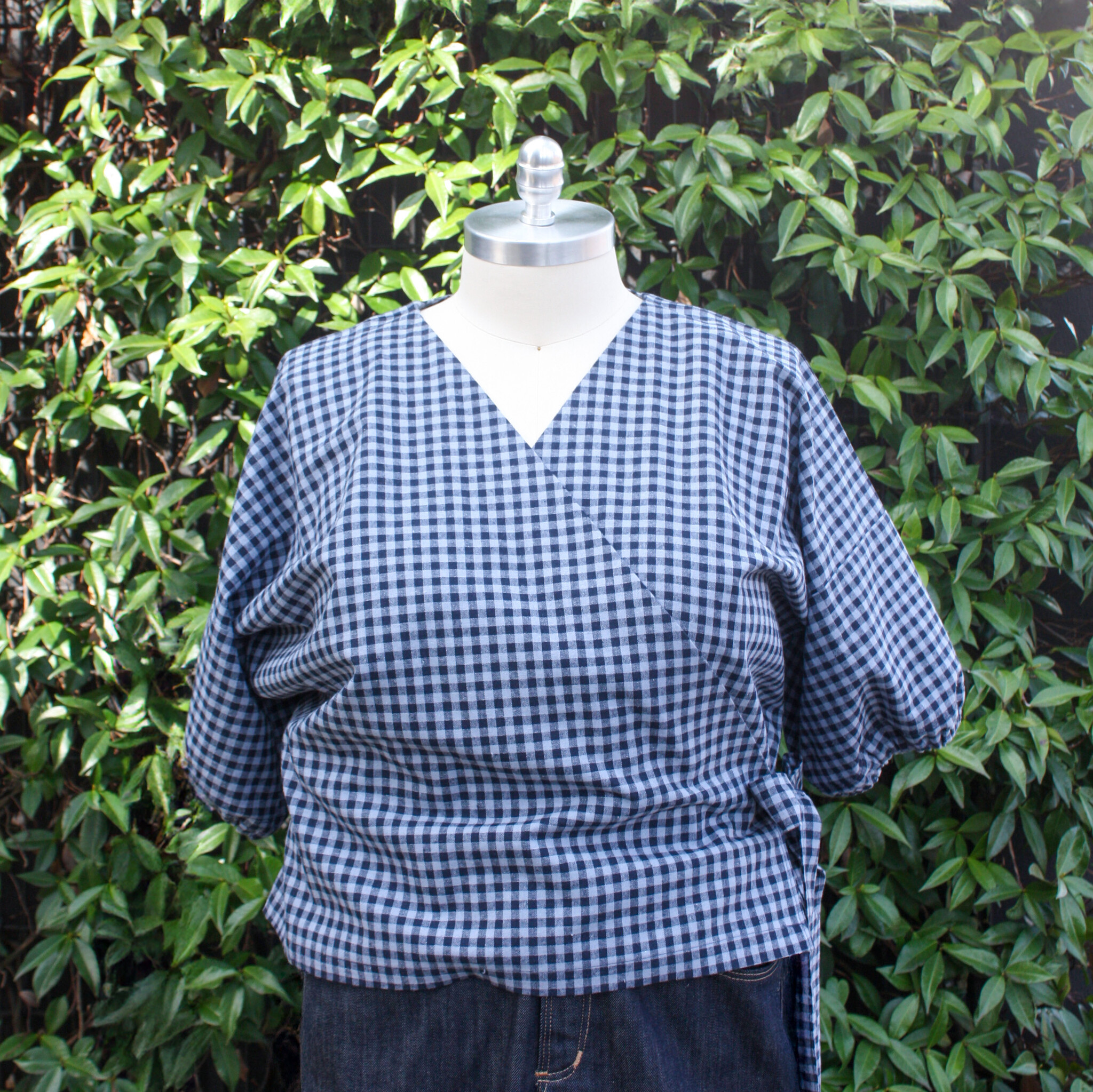 Lori Caldwell Advanced Beginner: Self-Drafted Wrap Top, Sundays, October 19th, 10am -2pm & 26th, 10am-2:30pm