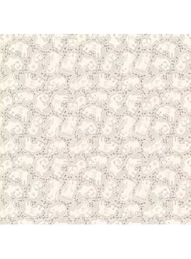 Clothworks Kitten Fun Tossed Kittens Khaki